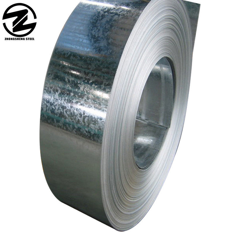 0.8mm Molino Exportador Prime Cold SGCC Hot Dip Galvanized Strip de acero con el tipo de bobina Structural Skin Pass Sí Adecuado