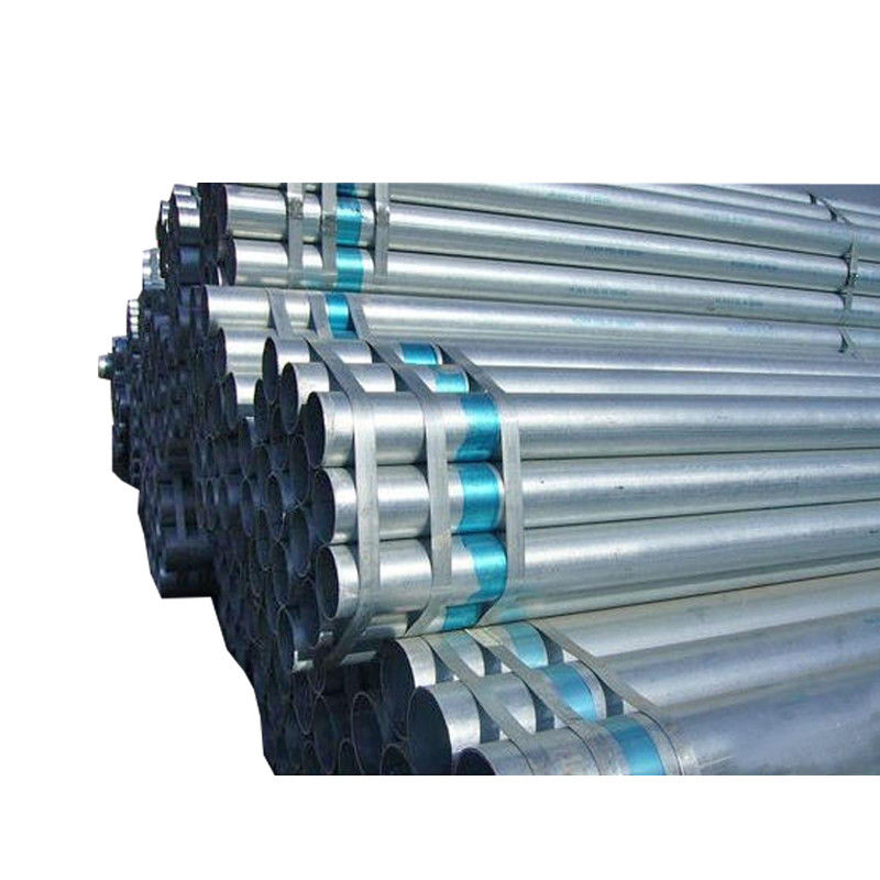 Tubo galvanizado por inmersión en caliente ASTM A120 Tubo de acero galvanizado Tubo de conducto galvanizado de 6 m de longitud y forma de sección redonda