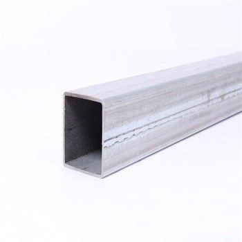 Tubo de acero galvanizado RHS de 6 pulgadas para cercas 80A 43 mm 10 pies aceitado o no aceitado ligeramente aceitado
