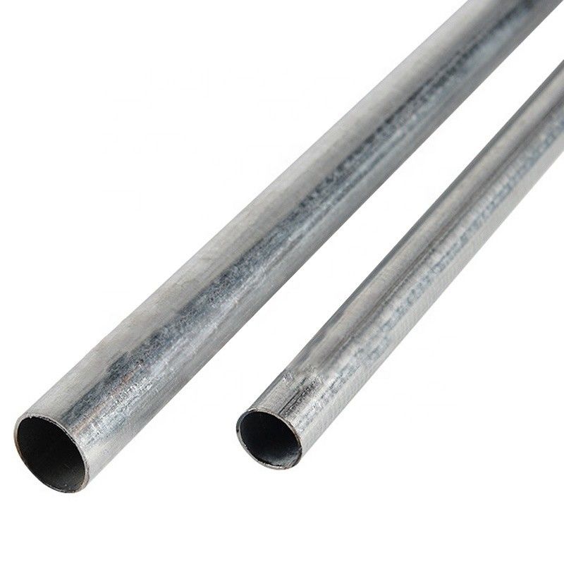 Hermanos BS 40 mm Diámetro de acero galvanizado caliente Tubo redondo CRC Tubo estructural 6m longitud ERW Tecnología laminada en caliente