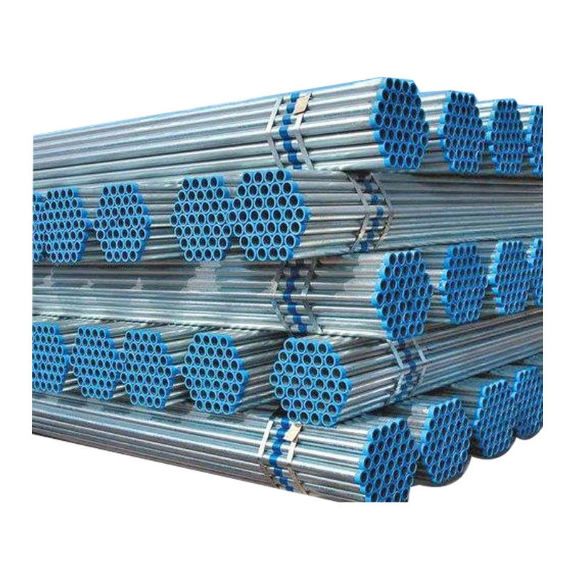 Fittings de tuberías de 2 pulgadas GI para invernaderos con sumersión en caliente ASTM/GB/BS/JIS/EN Estándar 20 Ft de hierro galvanizado redondo de hierro de acero
